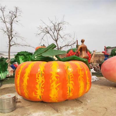 大型玻璃钢仿真蔬菜南瓜博鱼网页版