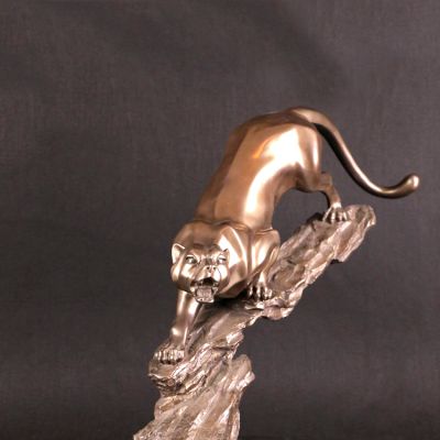 不锈钢镜面烤漆镀金奔跑豹子博鱼网页版