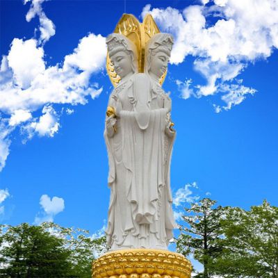 三面大理石石雕景区大型观音博鱼网页版