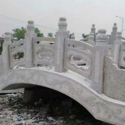 花岗岩石雕小桥庭院花园景观摆件