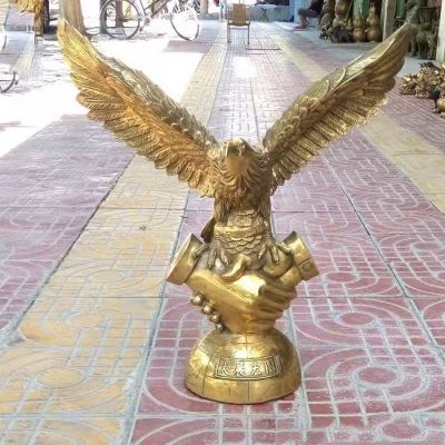 园林景观不锈钢喷金烤漆老鹰博鱼网页版