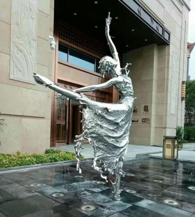 不锈钢抽象园林景观会所酒店跳舞的抽象女人博鱼网页版