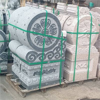 新中式抱鼓石门墩