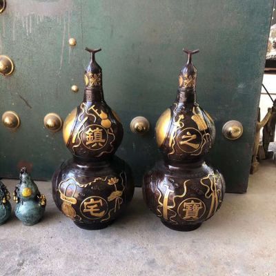 铜雕家居镇宅招财葫芦博鱼网页版