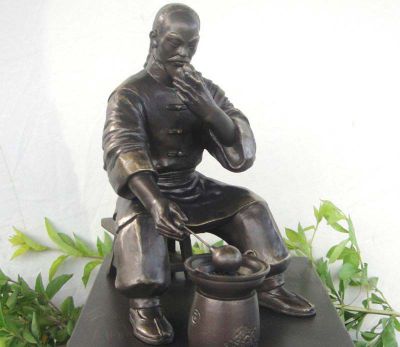 园林景观古代中医制药文化人物玻璃钢博鱼网页版