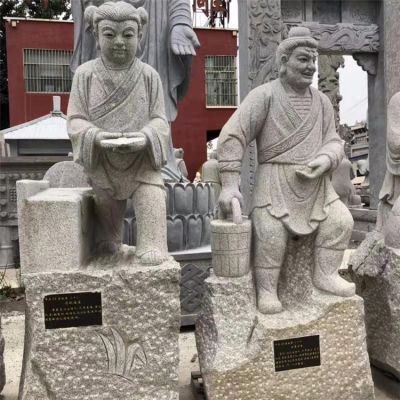 景区寺院摆放青石雕刻人物佛像造型博鱼网页版