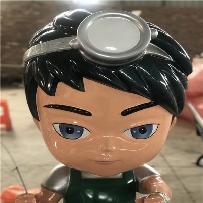 玻璃钢彩绘卡通公园人物博鱼网页版