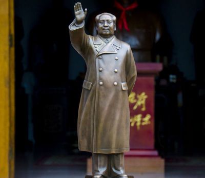 广场挥手的主席广场铜雕景观毛泽东博鱼网页版