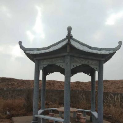 户外公园六角凉亭园林摆件大型博鱼网页版