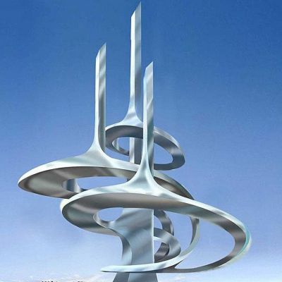 抽象艺术园林景观不锈钢博鱼网页版