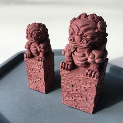 公园景区创意大理石石雕喷绘狮子博鱼网页版