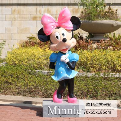 饭店门口一只点赞玻璃钢米老鼠博鱼网页版