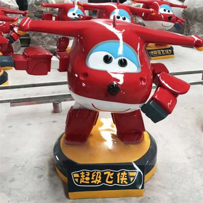 游乐园玻璃钢卡通超级飞侠乐迪博鱼网页版公仔
