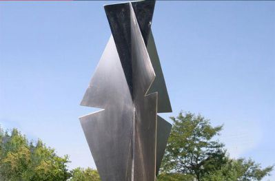 学校公园不锈钢树叶景观博鱼网页版
