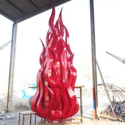 户外园林玻璃钢创意火苗博鱼网页版