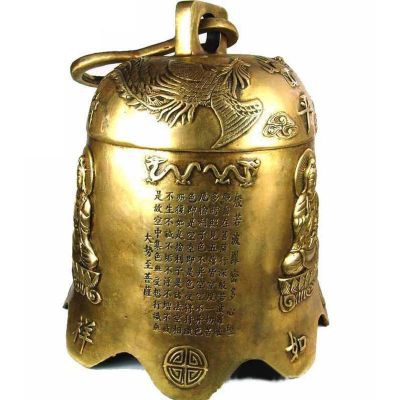 景区寺院吉祥如意黄铜钟博鱼网页版