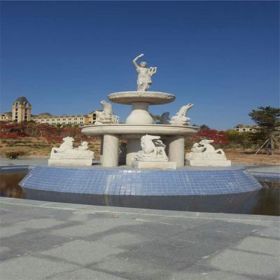 户外园林大理石石雕喷泉博鱼网页版