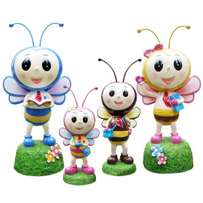 学校游乐园学习看书玻璃钢蜜蜂博鱼网页版