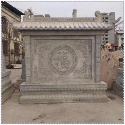 庭院外墙青石雕刻影壁墙浮雕壁画 广场寺庙景观定制