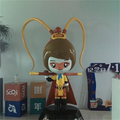 玻璃钢卡通公园公仔博鱼网页版
