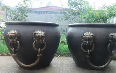 水缸寺庙景观铜雕神兽狴犴缸博鱼网页版
