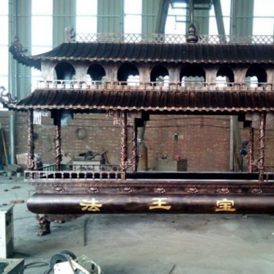 宗教寺庙大型铜香炉博鱼网页版