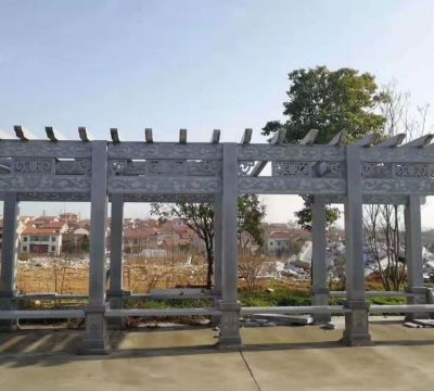 景区景点户外大型大理石长廊博鱼网页版