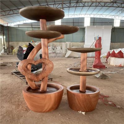 校园景观玻璃钢花钵博鱼网页版造型 可种花