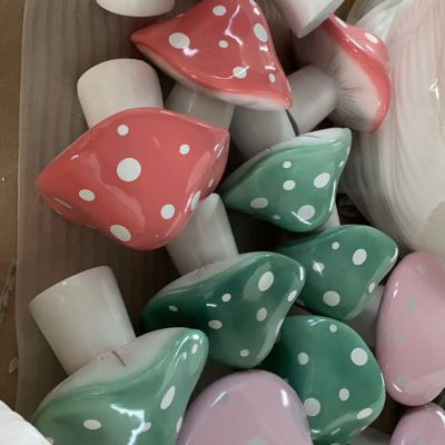 玻璃钢彩绘卡通园林景观蘑菇博鱼网页版