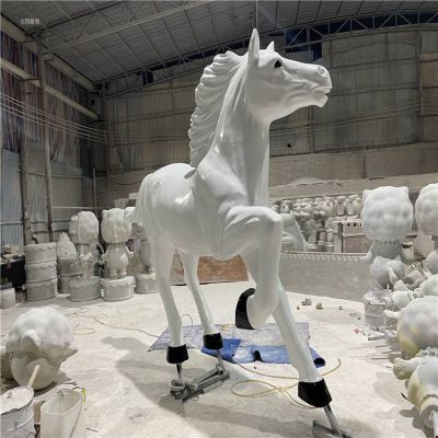 十二生肖动物景观玻璃钢马博鱼网页版