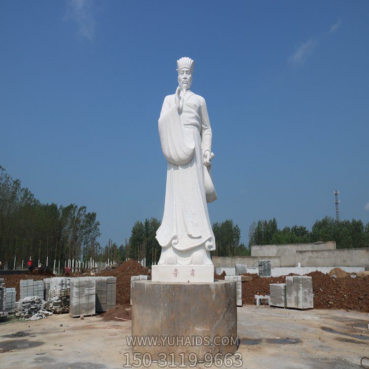 园林广场大理石石雕古代名人景观博鱼网页版