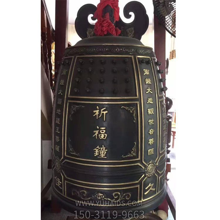园林户外景观铜雕铜钟博鱼网页版