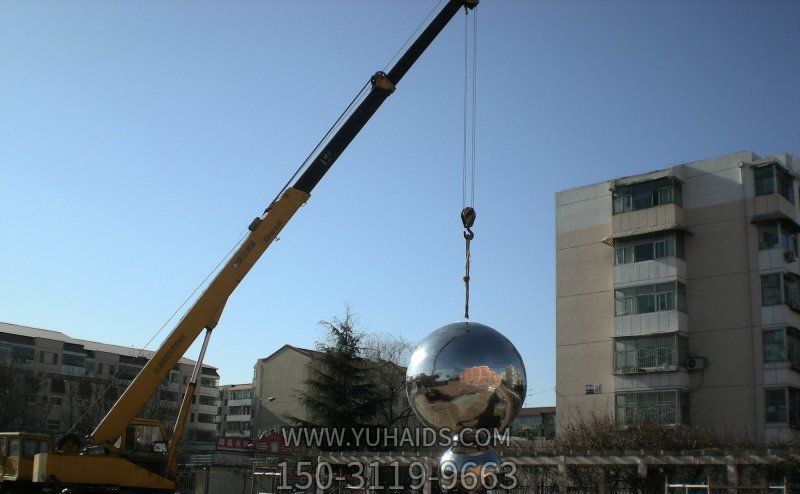 不锈钢镜面抛光立体球体博鱼网页版