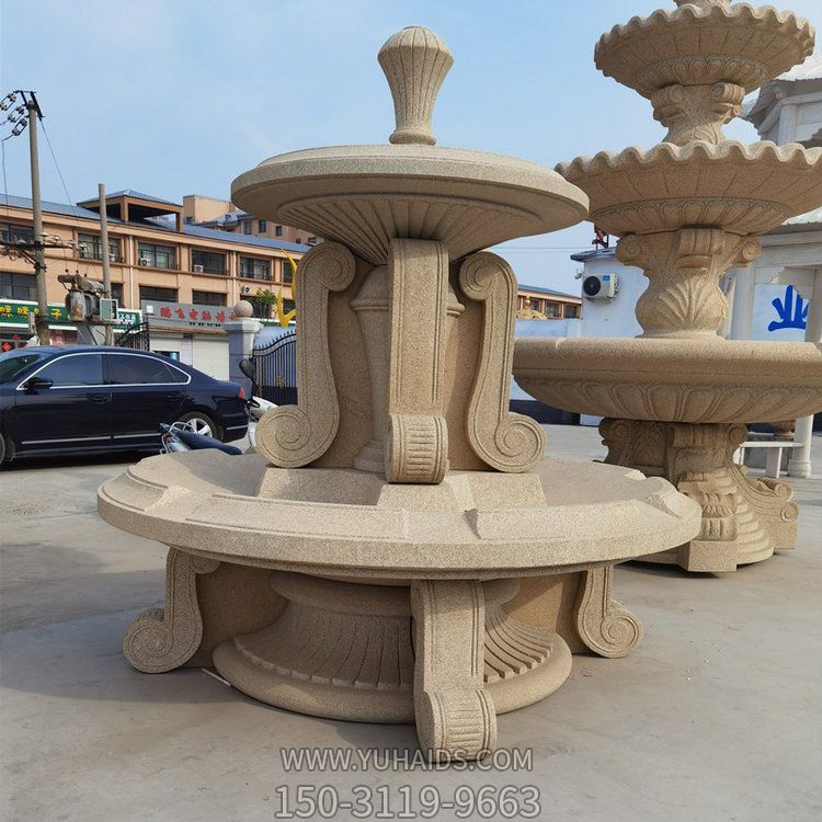 大理石石雕创意喷泉博鱼网页版