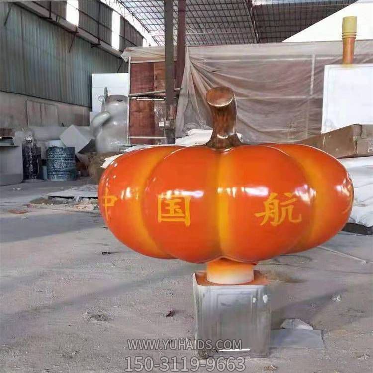 农场生态园林摆放玻璃钢仿真南瓜蔬菜景观博鱼网页版