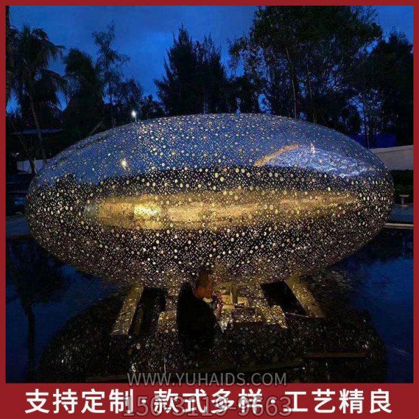 园林不锈钢户外大型景观摆件博鱼网页版