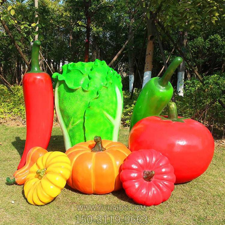 玻璃钢彩绘仿真蔬菜博鱼网页版