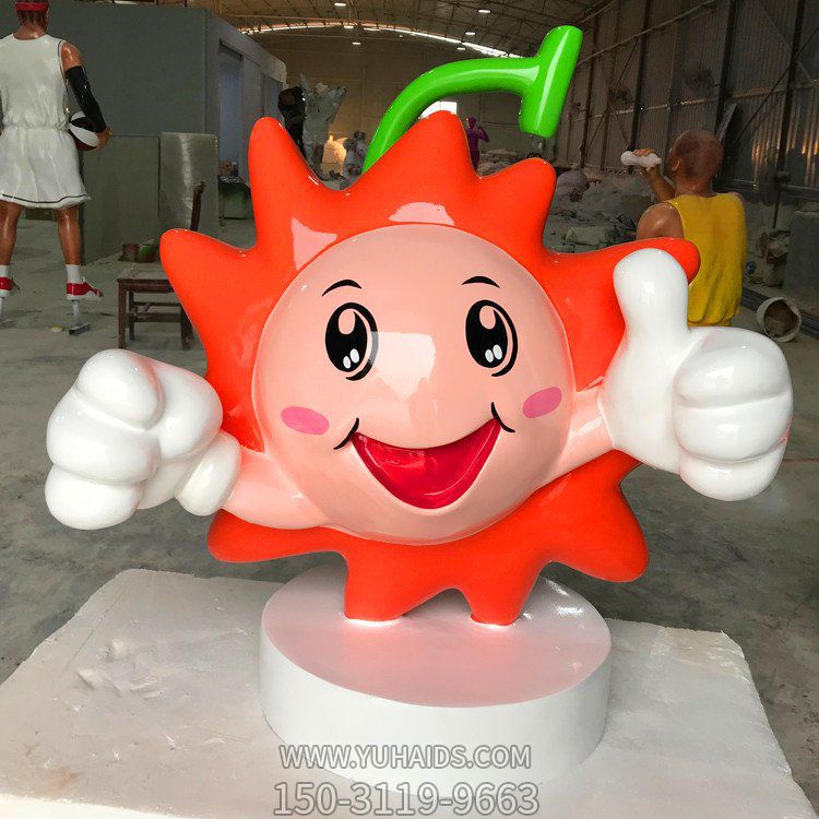 游乐园玻璃钢卡通公仔博鱼网页版