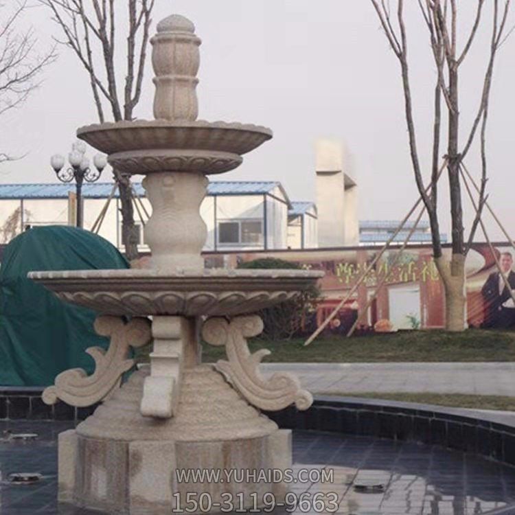 别墅小区大理石石雕欧式流水喷泉博鱼网页版