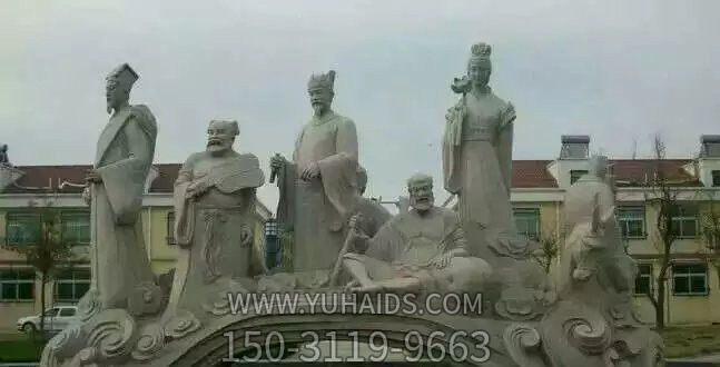 寓意故事大理石石雕八仙博鱼网页版