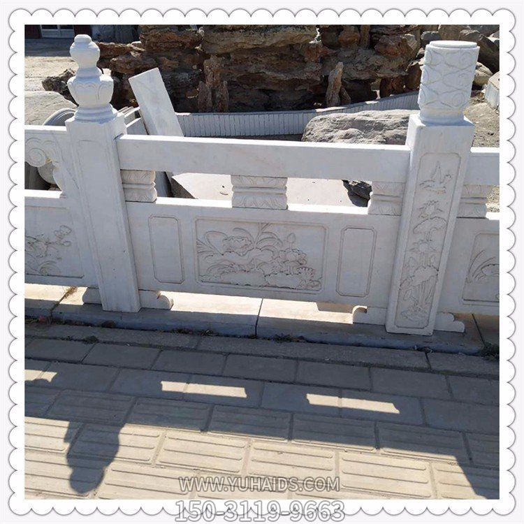 户外园林大理石石雕栏杆栏板博鱼网页版