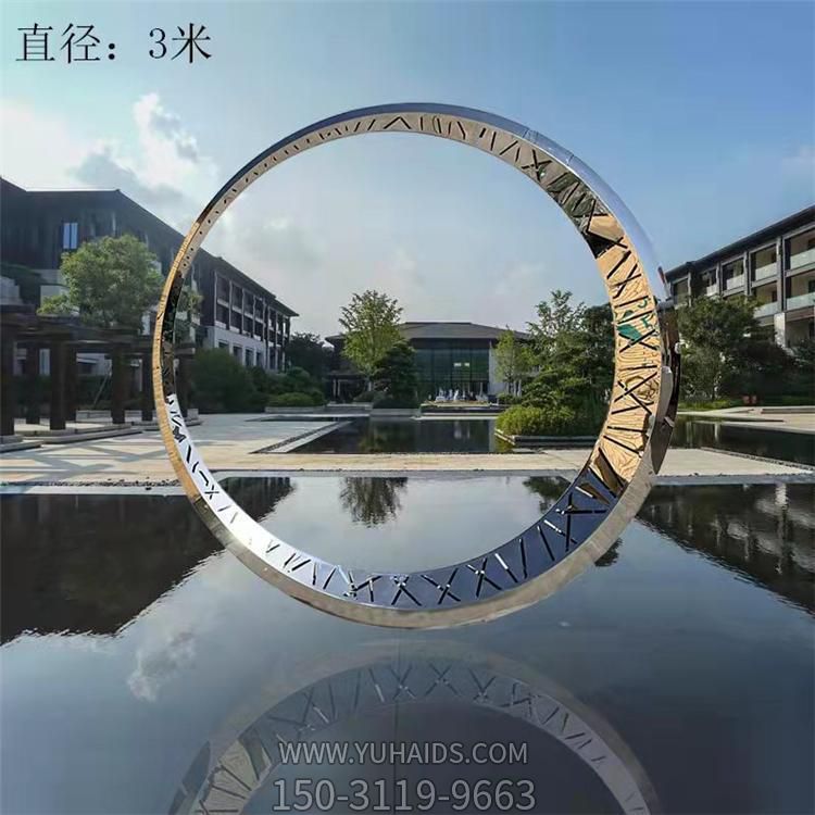 几何不锈钢创意圆环博鱼网页版