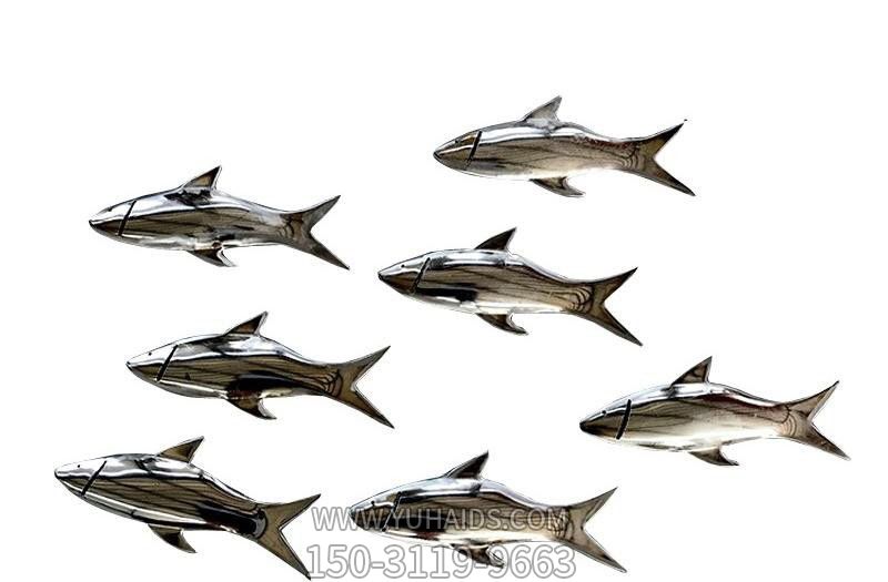 池塘一群不锈钢创意鱼博鱼网页版