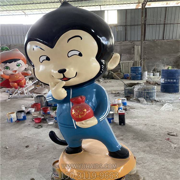 玻璃钢卡通户外商场美陈装饰品摆件博鱼网页版