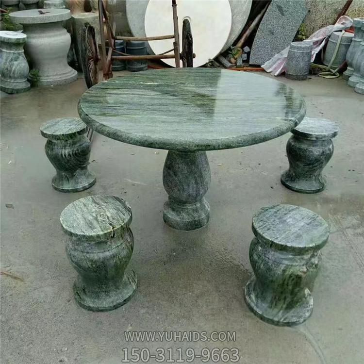 花岗岩大理石雕刻村庄庭院户外摆放休闲圆桌圆凳博鱼网页版