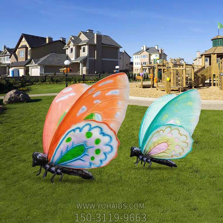 玻璃钢彩绘户外草坪博鱼网页版摆件