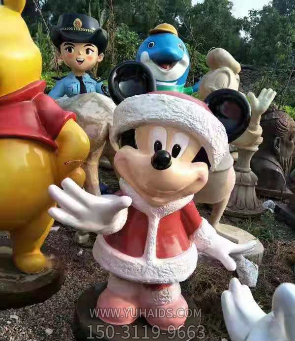 游乐园一只抽象玻璃钢米老鼠博鱼网页版