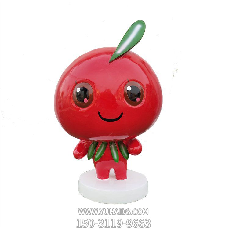 水果公仔博鱼网页版玻璃钢卡通摆件