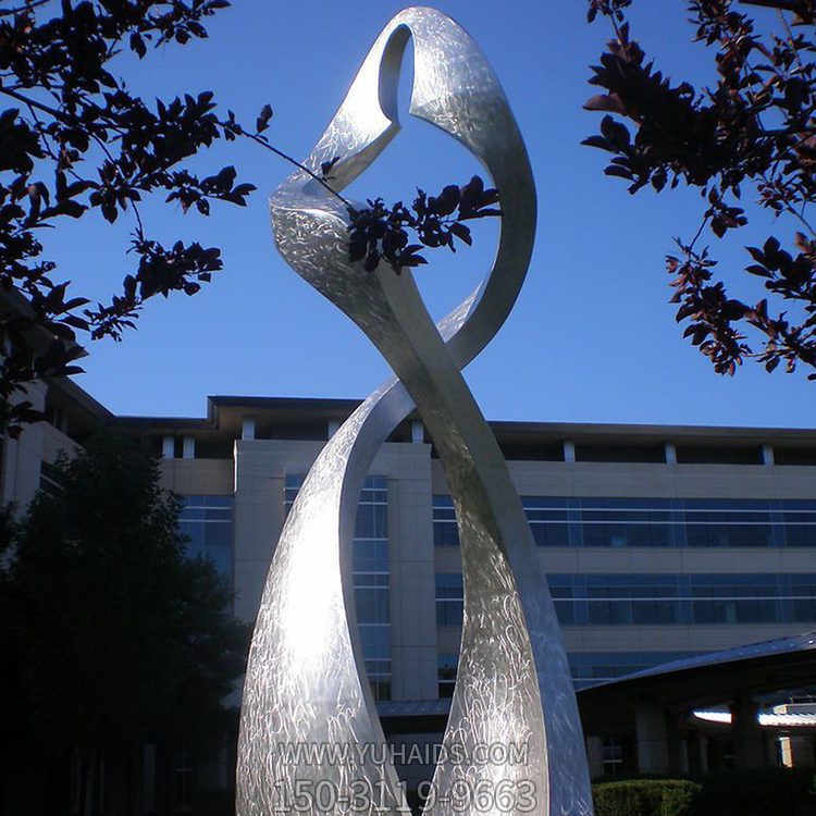 不锈钢抽象景观博鱼网页版，镂空人形景观博鱼网页版