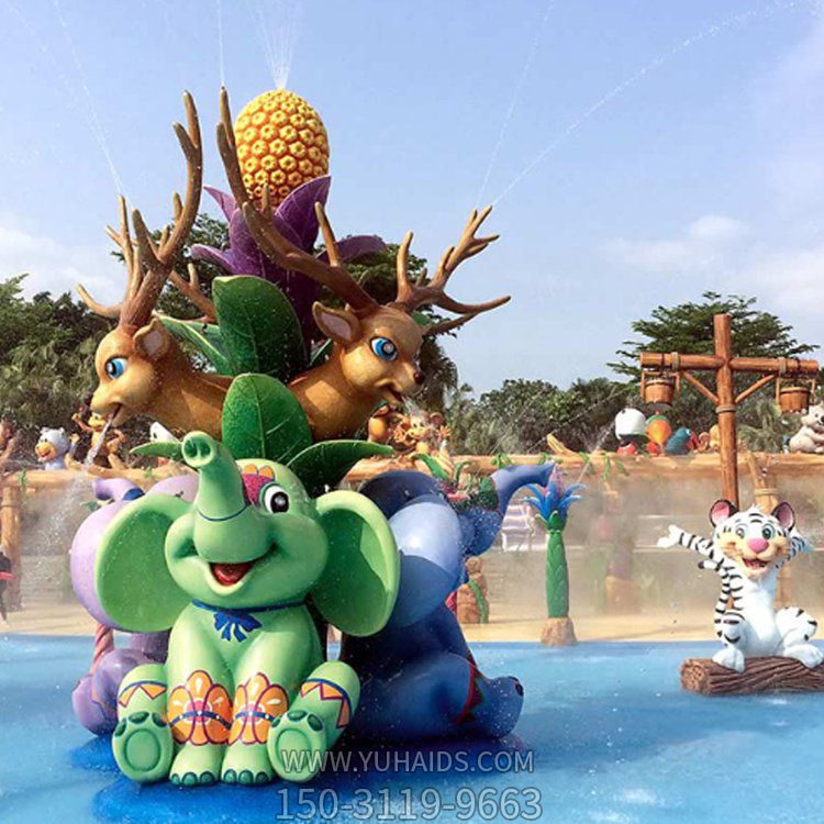 玻璃钢卡通创意动物摆件博鱼网页版